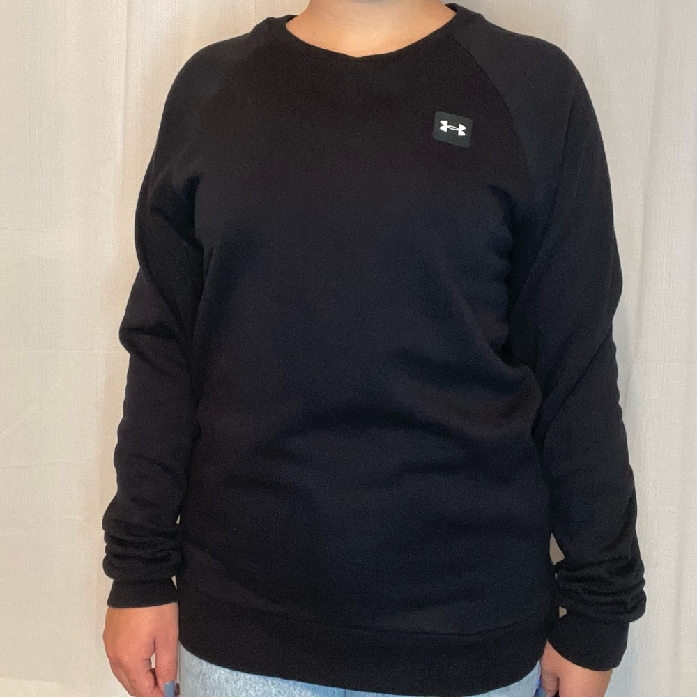 UNDER armour crewneck sweatshirt. Loose fit. Size small. - Picture 1 of 5